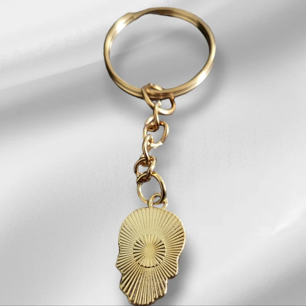 New sugar skull keychain